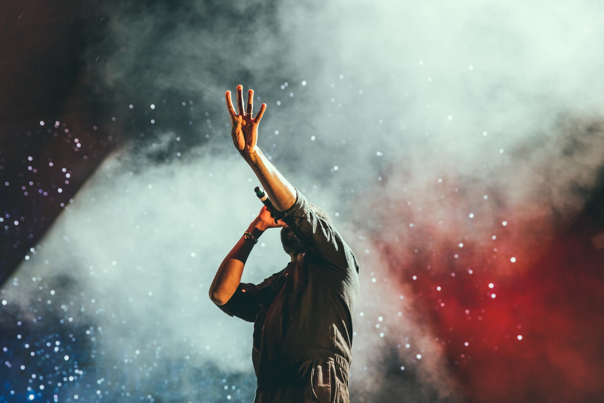 Live performance on stage